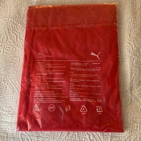 ⭐️NEW PUMA Red Heather Tee Shirt Size 4XLT - Picture 7 of 7